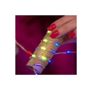 Bethlehem Lights 3-pack Set Metallic Fairy Lights Gold